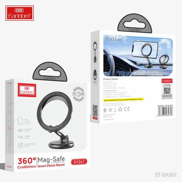 EarlDom ET-EH267 360° MagSafe Cradleless Smart Phone Mount