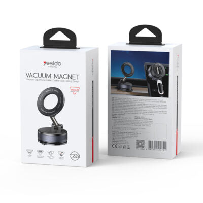 Yesido C228 360 Rotation Foldable Vacuum Suction Cup Car Phone Holder