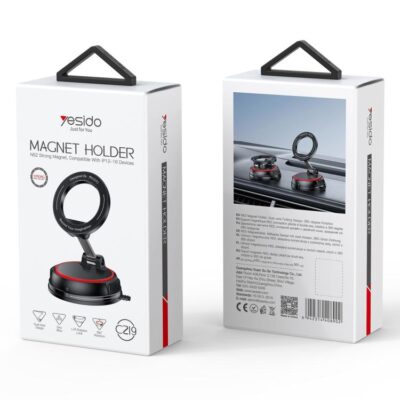 YESIDO MAGNETIC CAR PHONE HOLDER WITH SUCTION MOUNT (C219)