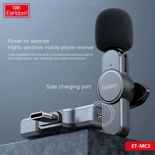 EARLDOM® MC3C MICROPHONE TYPE-C