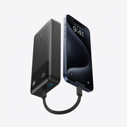Anker 30W 20,000Mah Power Bank – Black
