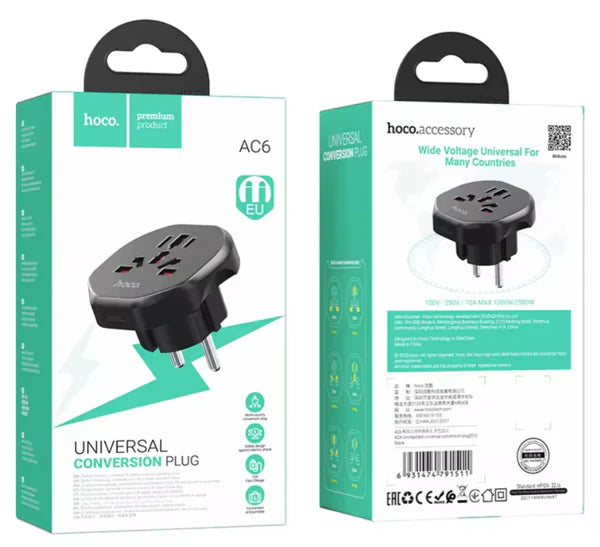 قابس تغطية عالمي من هوكو (AC6)