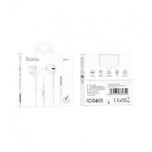 HOCO M101 CRYSTAL JOY WIRED EARPHONES WITH MICROPHONE