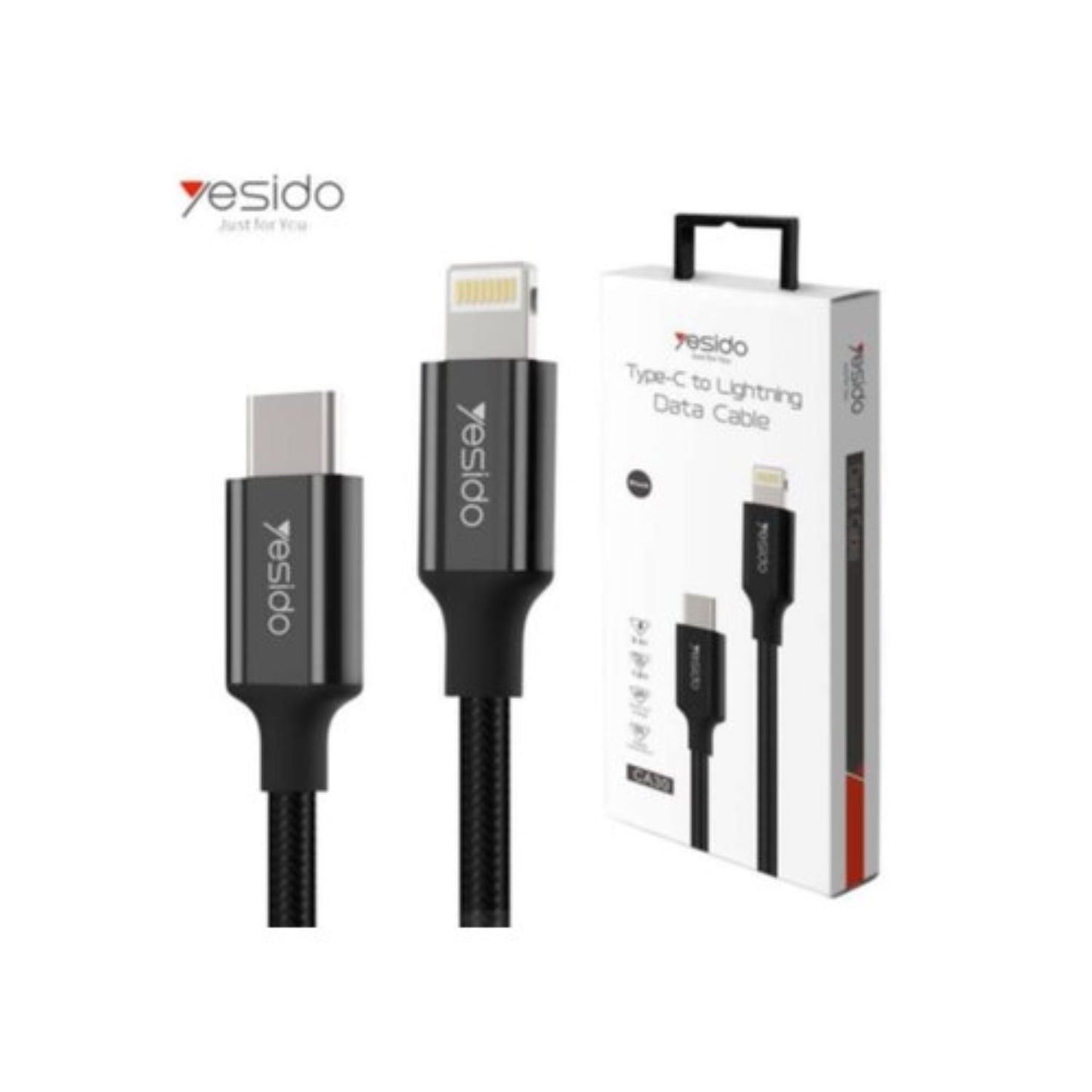 Yesido CA30 Type-C to Lightning Data Cable