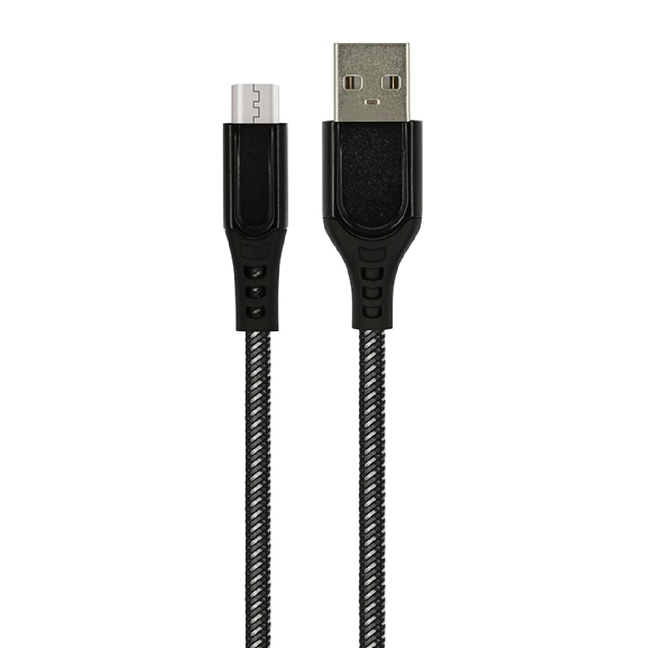 OIIZ POWERLINK USB-A TO MICRO USB ZINC ALLOY HOUSING CABLE KEVLAR