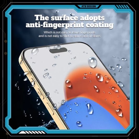 زجاج مقوى ATB لهاتف Apple iPhone 15 Plus 6.7 - شفاف