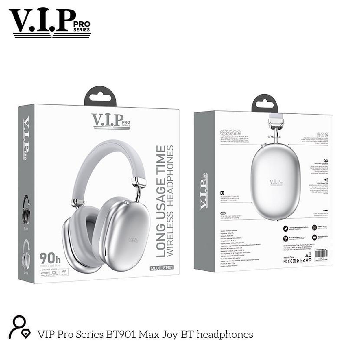 VIP PRO SERIES BT901 MAX JOY BY HEADPHONES