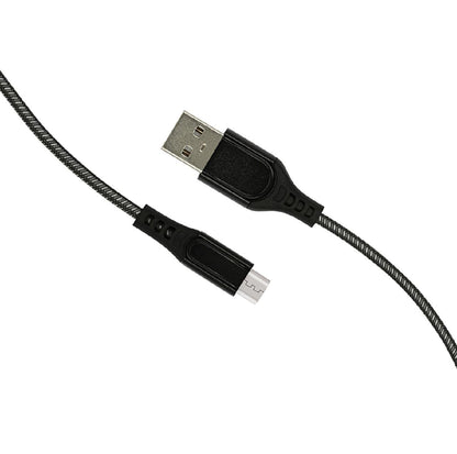 OIIZ POWERLINK USB-A TO MICRO USB ZINC ALLOY HOUSING CABLE KEVLAR