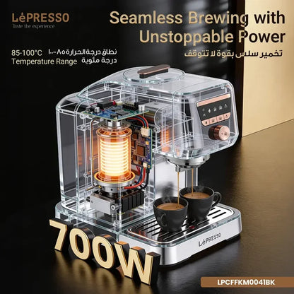 Lepresso KaveMystique Automatic Turkish Coffee Maker — 800ml, 700W, Self-Cleaning