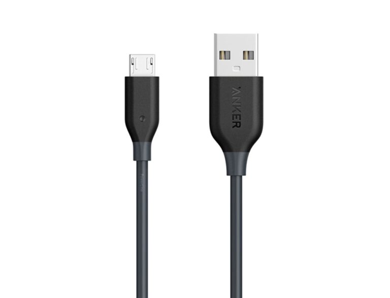 ANKER POWERLINE+ MICRO USB CABLE (3FT/0.9M) – BLACK