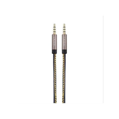 Earldom ET-AUX19 Stereo AUX Cable – 1.6M Premium Denim Craft
