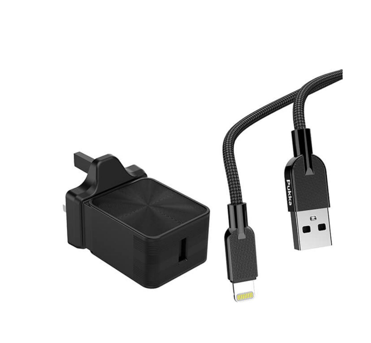 PUKKA HOME PLUG WITH LIGHTNING CABLE