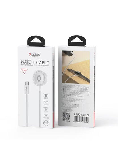 Yesido DS32 Magnetic Wireless Charging Cable – Seamless Power for Apple Watch