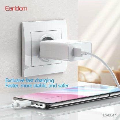 Earldom ES-EU47 67W Super Fast Charging Set (Adapter + USB-C Cable)