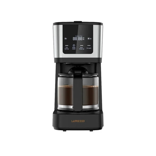LePresso Rich Brew Coffee Machine Interactive Touch Display – Black