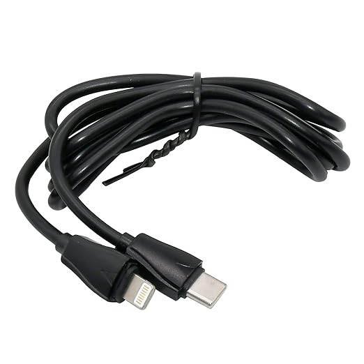 شاحن سيارة سريع Ldnio C1 PD+QC 3.0 مع كابل من النوع C إلى Lightning 