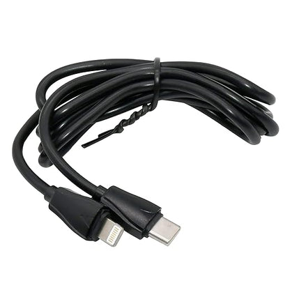 شاحن سيارة سريع Ldnio C1 PD+QC 3.0 مع كابل من النوع C إلى Lightning 