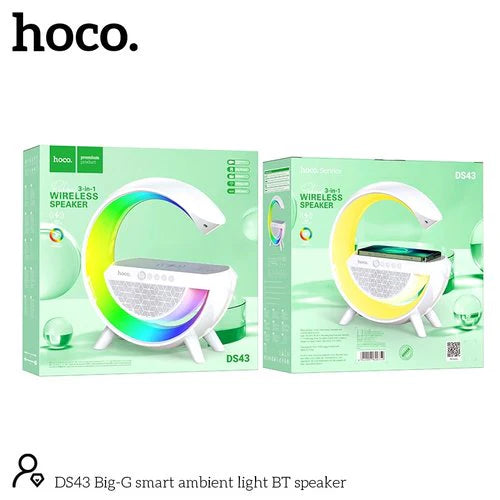 HOCO DS43 BIG-G SMART AMBIENT WIRELESS CHARGING BT SPEAKER