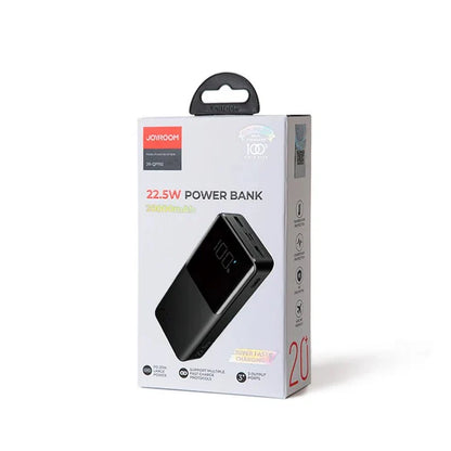 Joyroom JR-QP192 20000mAh Power Bank with LCD Display – 22.5W Fast Charging