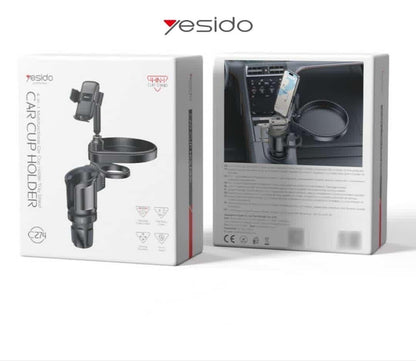 Yesido C274 720 Rotating Phone Mount 4 in 1 Multifunctional Car Cup Phone Holder