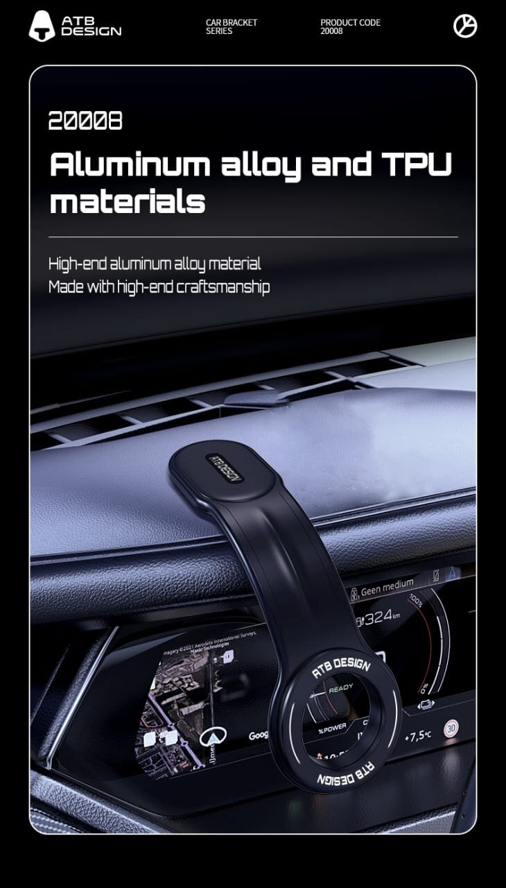 ATB MAGNETIC CAR PHONE HOLDER (CZ-19)