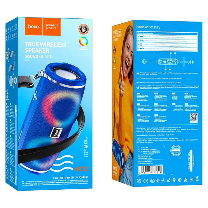 Hoco HC12 Sports BT speaker - Blue