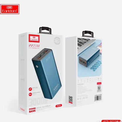 Earldom ET-PD36 30000mAh 22.5W Fast Charging Power Bank