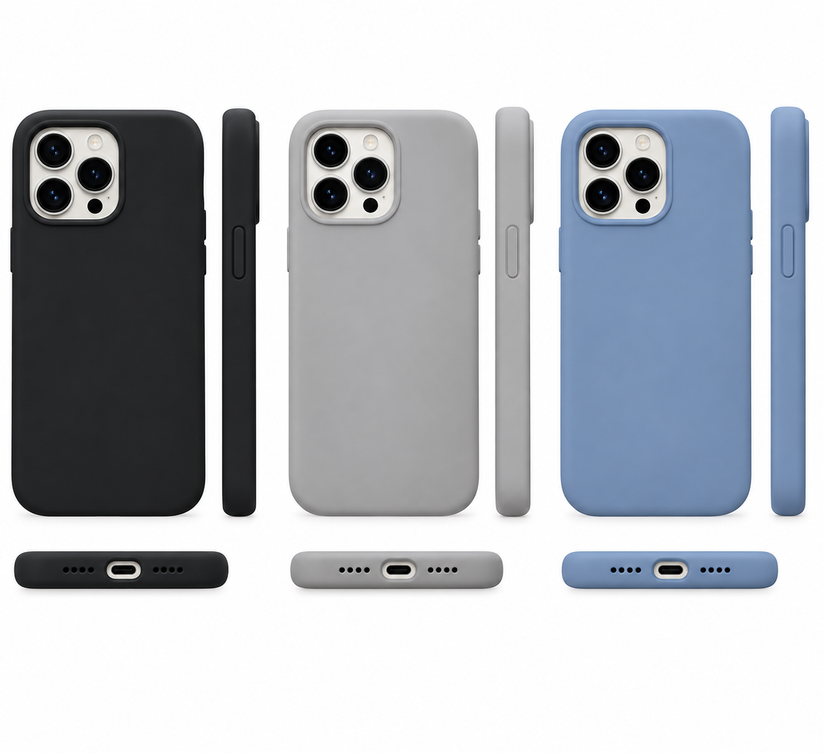 iPhone MagSafe Silicone Case – Premium Soft-Touch Protection