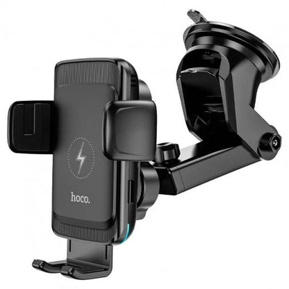 Hoco S35 15W Wireless Car Charger – Smart Alignment Air Vent Mount