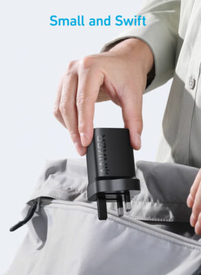 ANKER 336 CHARGER 67W 3-PORTS – BLACK