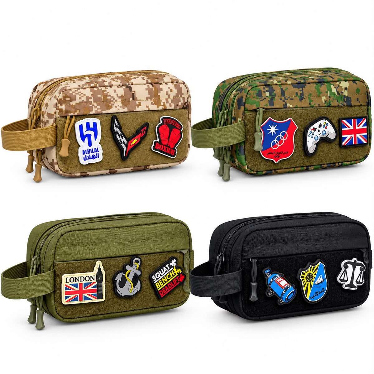 Horizontal Velcro Bag – Stylish, Compact & Customizable