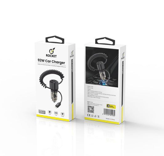 Rocket Intelligent Car Charger