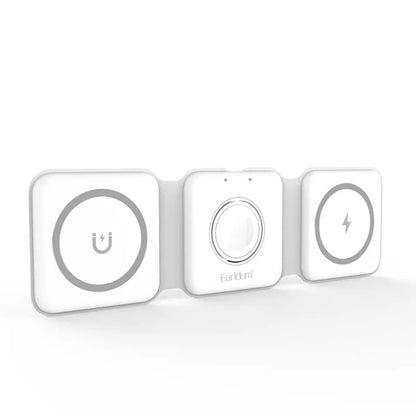 Earldom WC20 4-in-1 Magnetic Wireless Charger – Fast Charging Dock