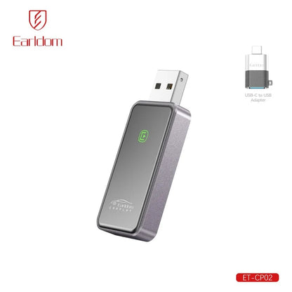 Earldom ET-CP02 Wireless CarPlay Dongle – Plug & Play Adapter