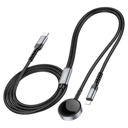 CW54 2-in-1 charging cable iP+iWatch