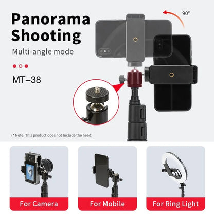 Jmary MT-38 Adjustable Tripod Selfie Stick Stand 168cm