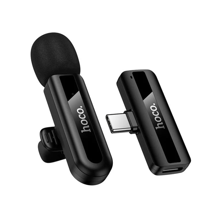 HOCO L20 TYPE-C LAVALIER WIRELESS MICROPHONE