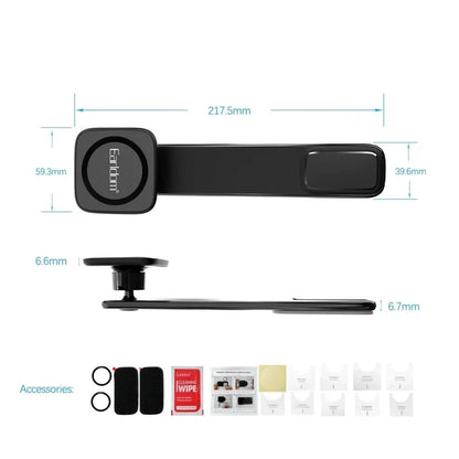Earldom ET-EH229 Magnetic Car Phone Holder – Bendable Suction Mount