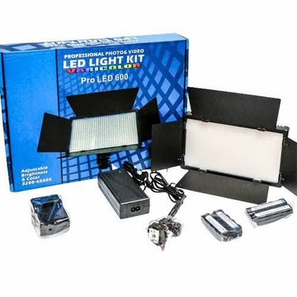 LED 600 Rechargeable Studio Light – 40W Adjustable Makeup & Video Shooting Light