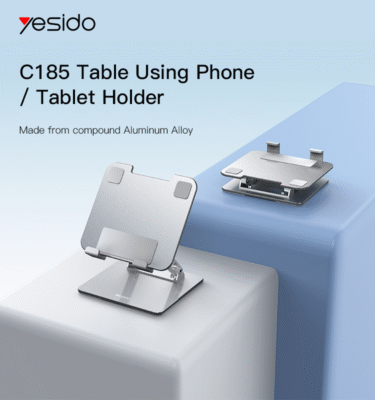 Yesido C185 Universal Tablet Holder Adjustable Aircooled Foldable