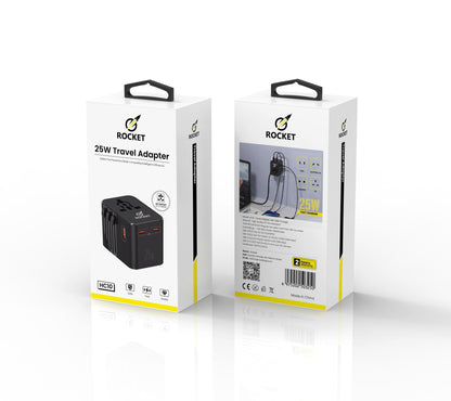 ROCKET Universal Travel Adapter
