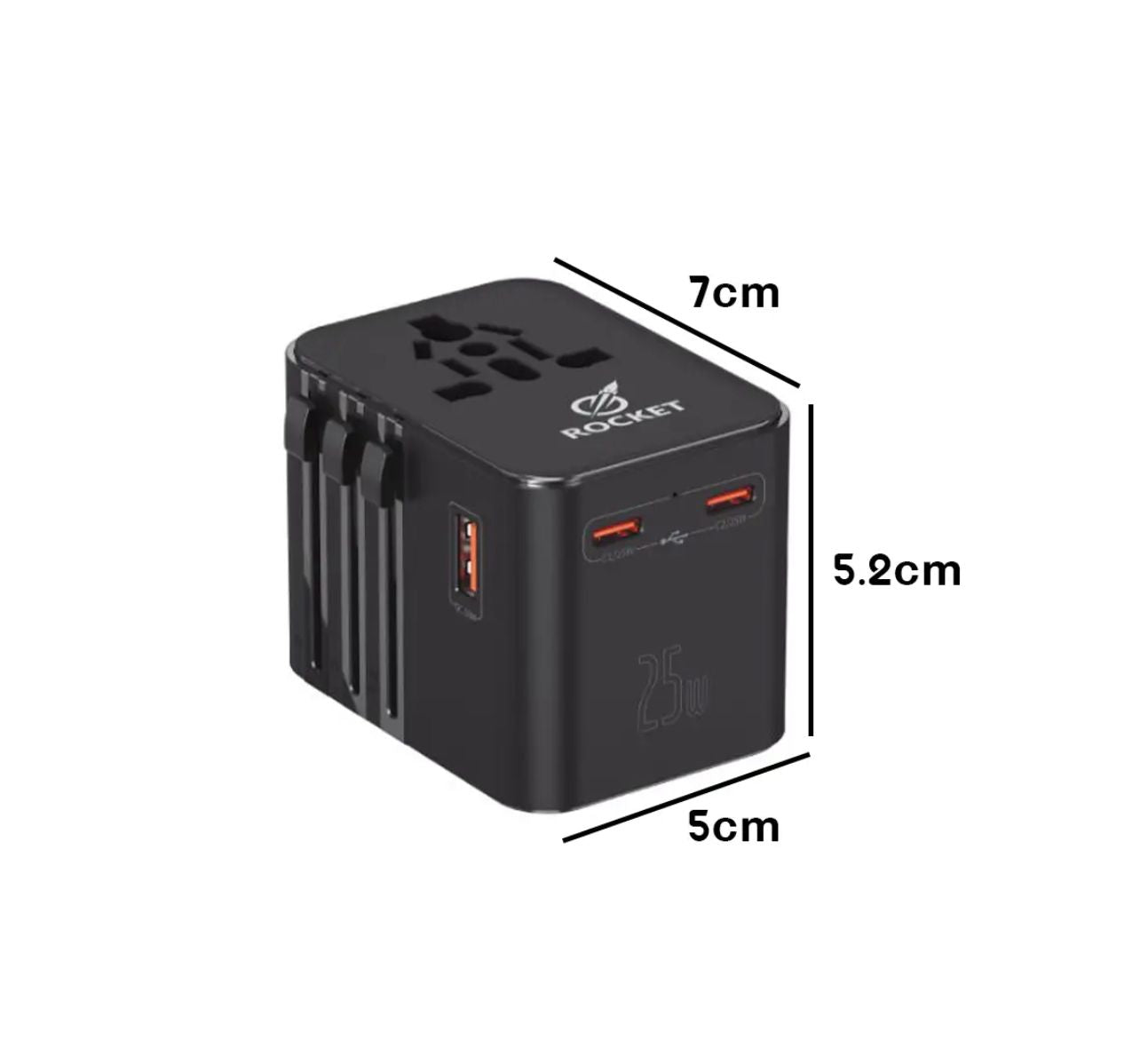 ROCKET Universal Travel Adapter