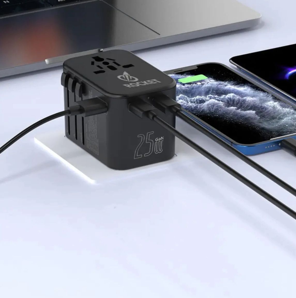 ROCKET Universal Travel Adapter