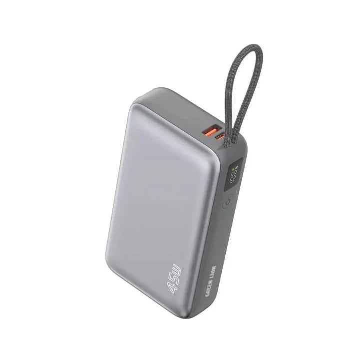 20,000mAh Power Bank Green Lion DAKAR PD 45W Fast Charging - Gray