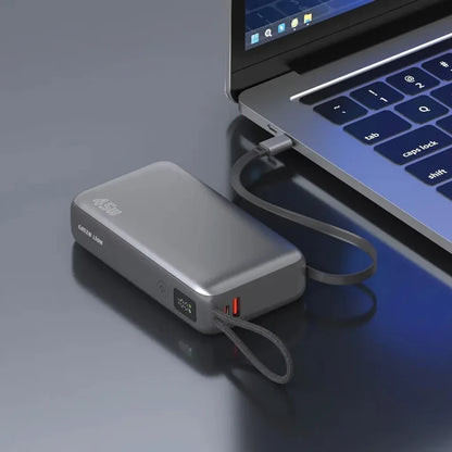 20,000mAh Power Bank Green Lion DAKAR PD 45W Fast Charging - Gray