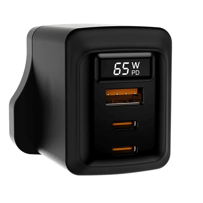 Porodo GaN 65W Multi-Port Wall Charger