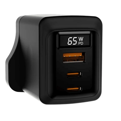 Porodo GaN 65W Multi-Port Wall Charger