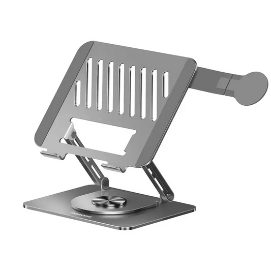 Porodo 360° Foldable Laptop Stand with MagSafe Holder Gray
