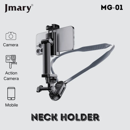 Jmary MG-01 2-in-1 Neck Phone & Action Camera Holder