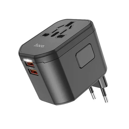 Hoco DC44 PD20W Three Ports Fast Universal Travel Conversion Wall Charger